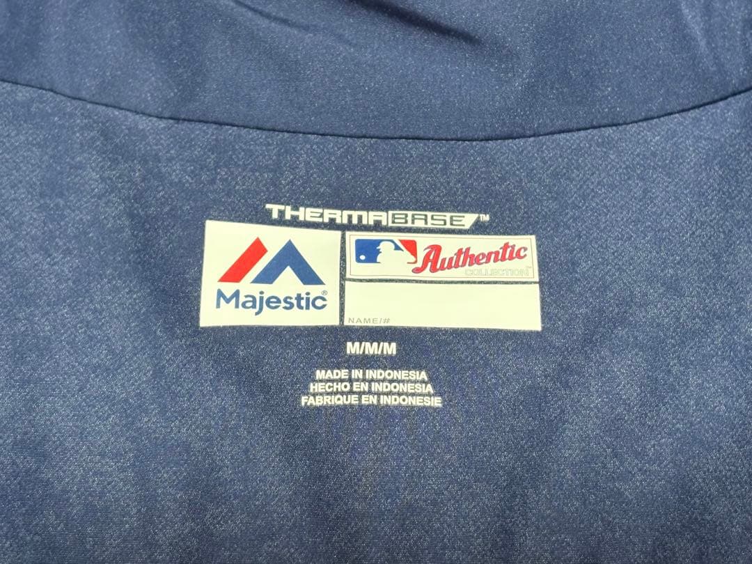 Majestic × ボストンレッドソックス選手着用デザインジャケット