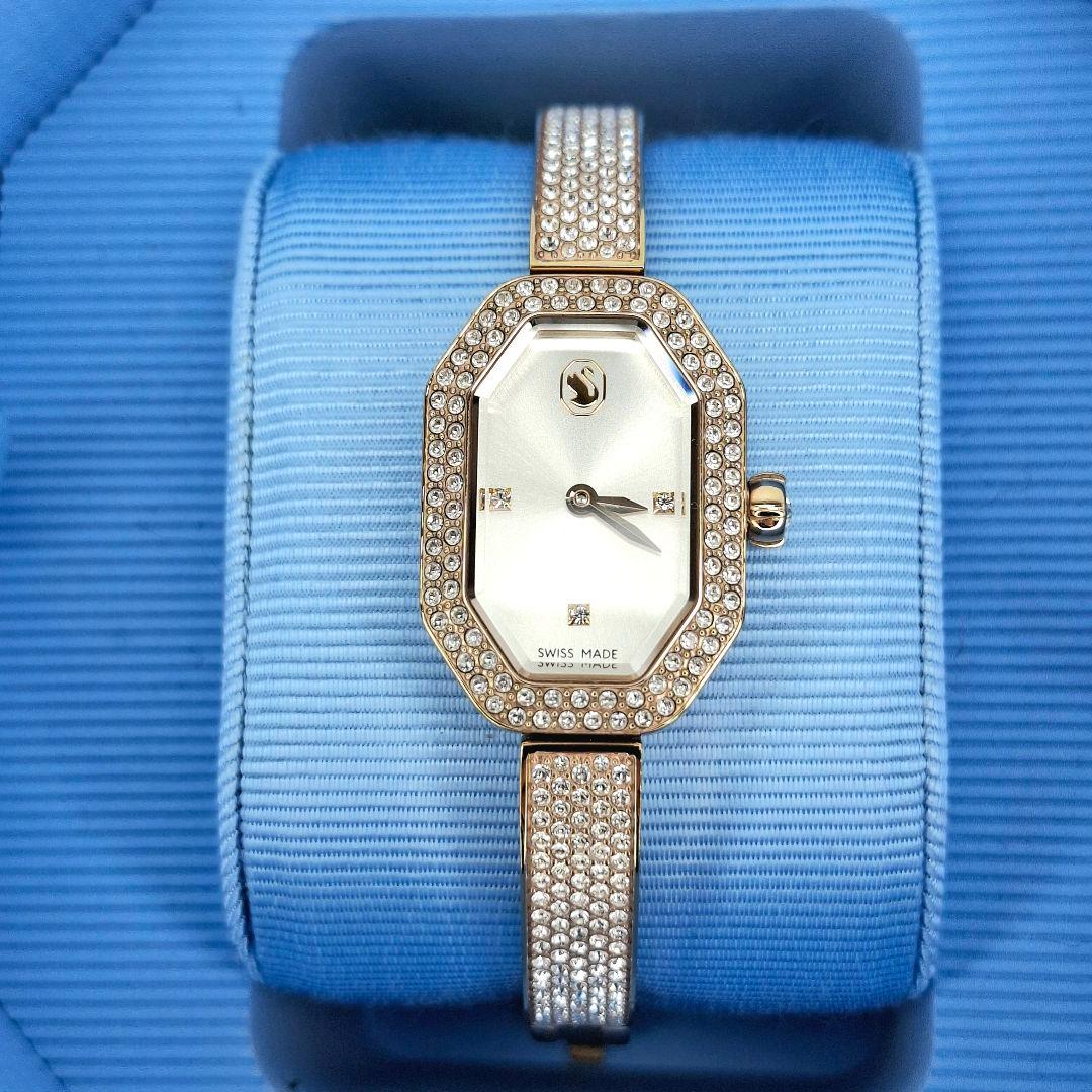 ✨美品箱付 スワロフスキーSWAROVSKI DEXTERA バングルウォッチ