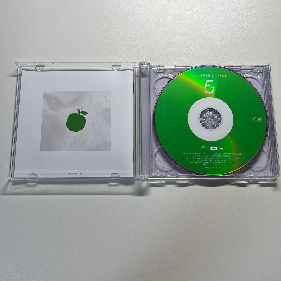 Mrs. GREEN APPLE 5 初回限定版