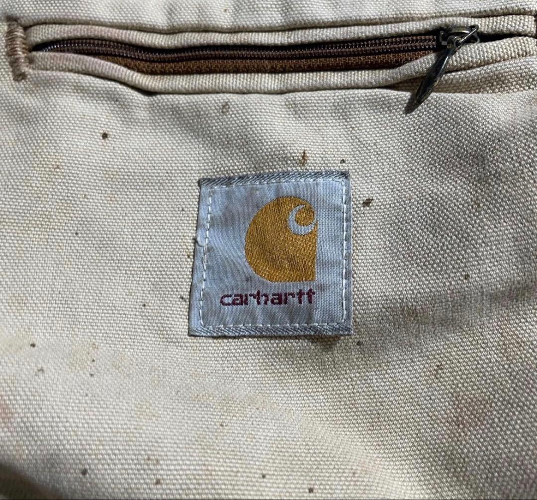 襤褸 80s 星タグ USA製 ブラウン カーハート デトロイトジャケット M