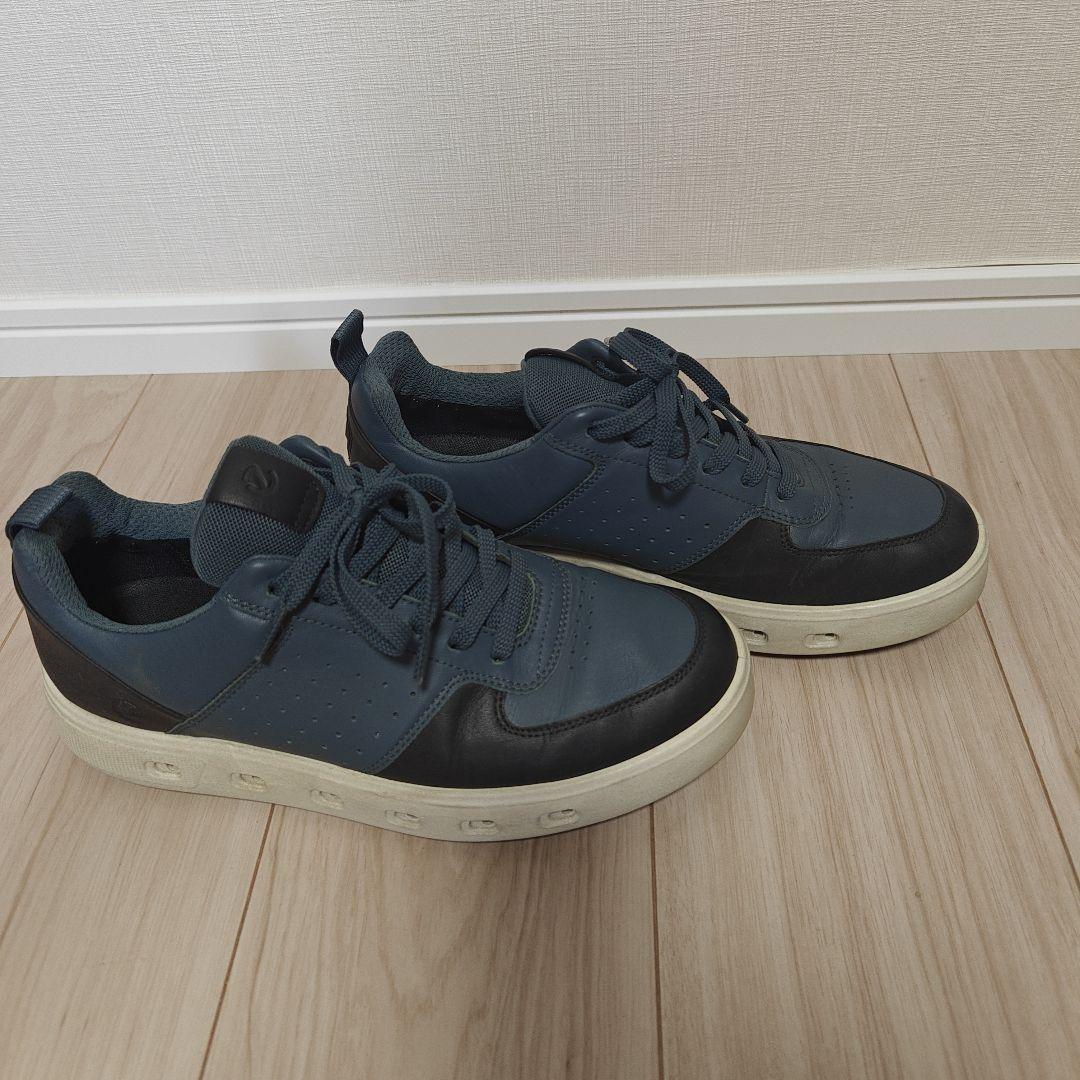 ecco スニーカー 41 グレー/ブラック