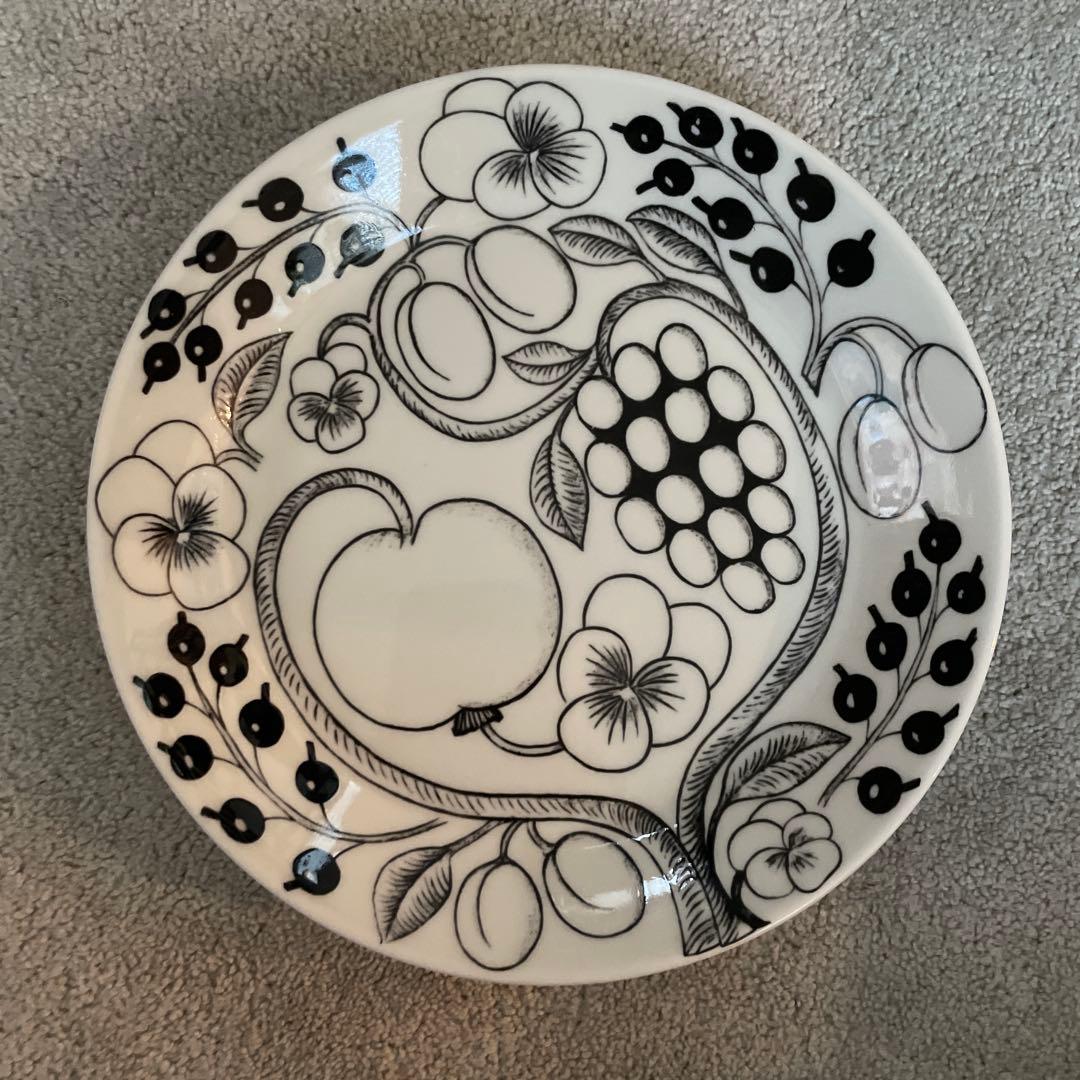 ARABIA Paratiisi 果物模様 陶磁器皿 4枚セット 21cm