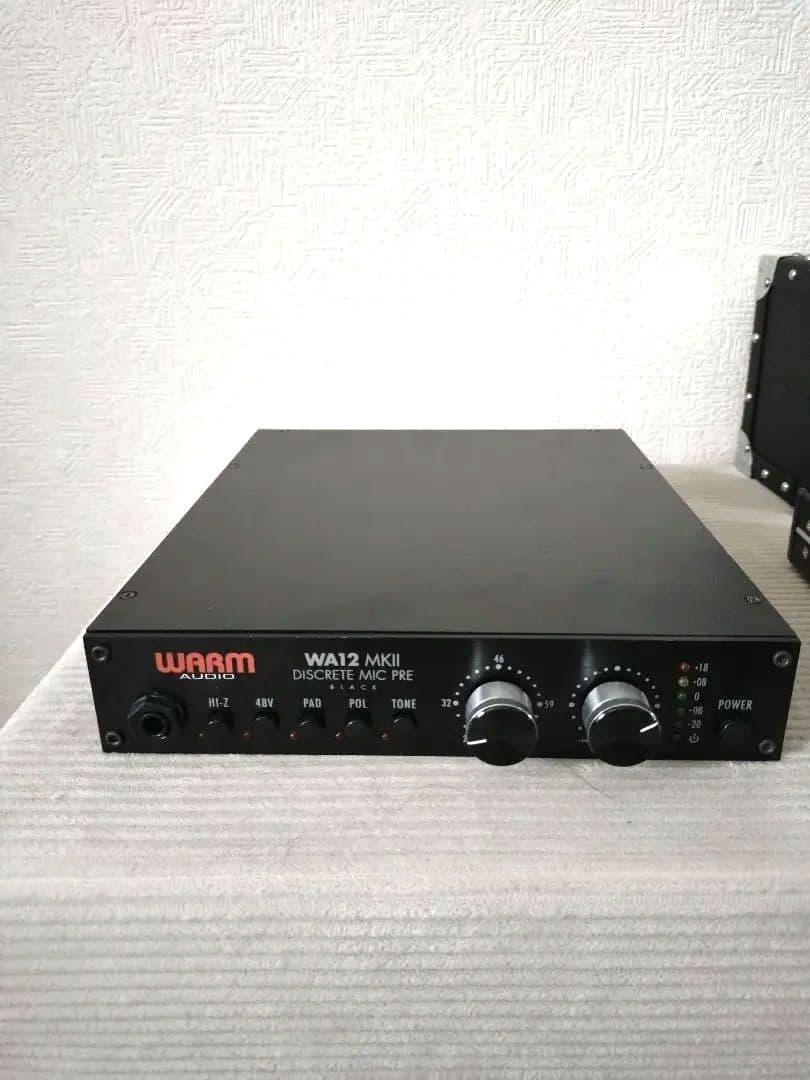WARM AUDIO / WA12 MKII Black マイクプリアンプ