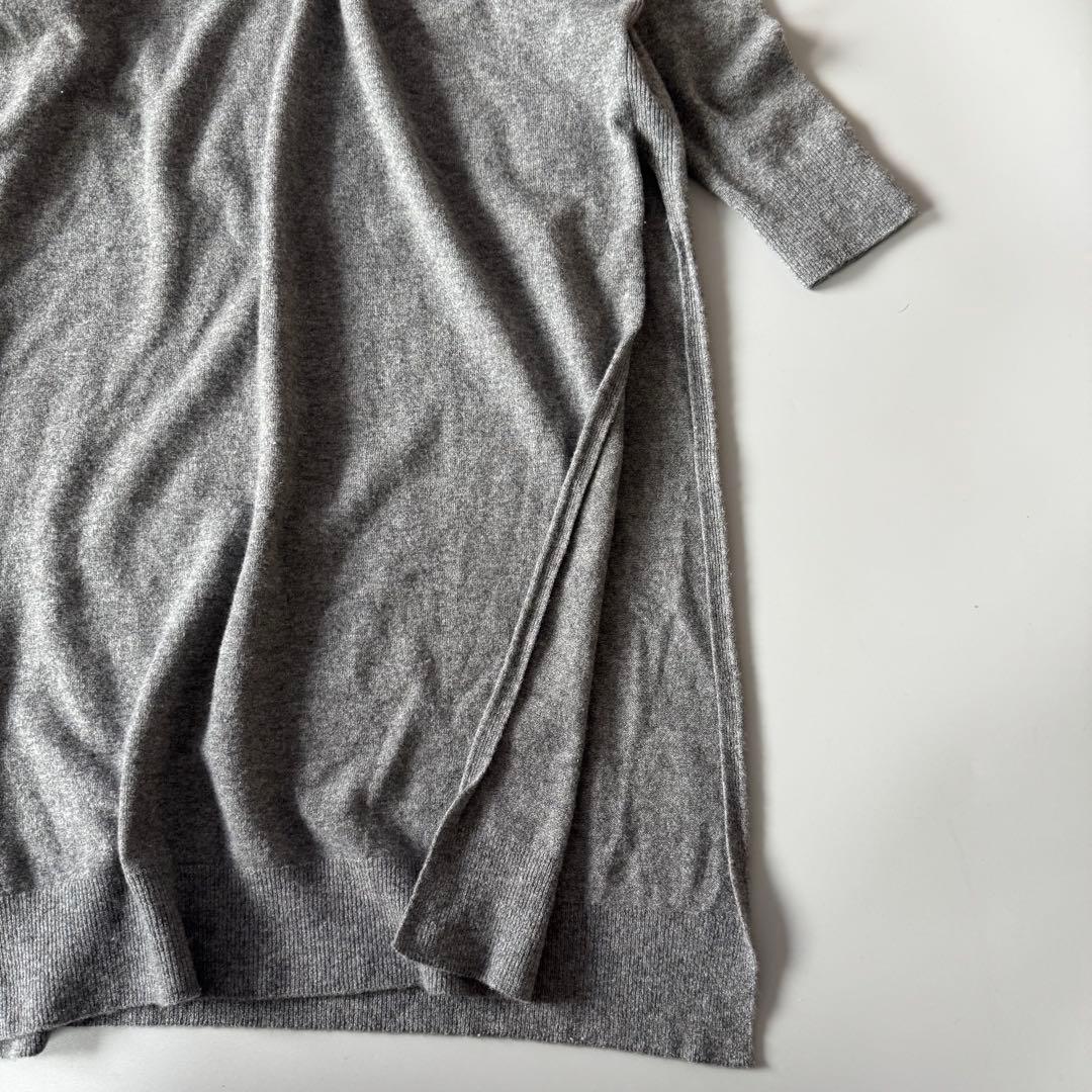 MUSE ドゥーズィエムクラス ウール100 ニットワンピース　タートル