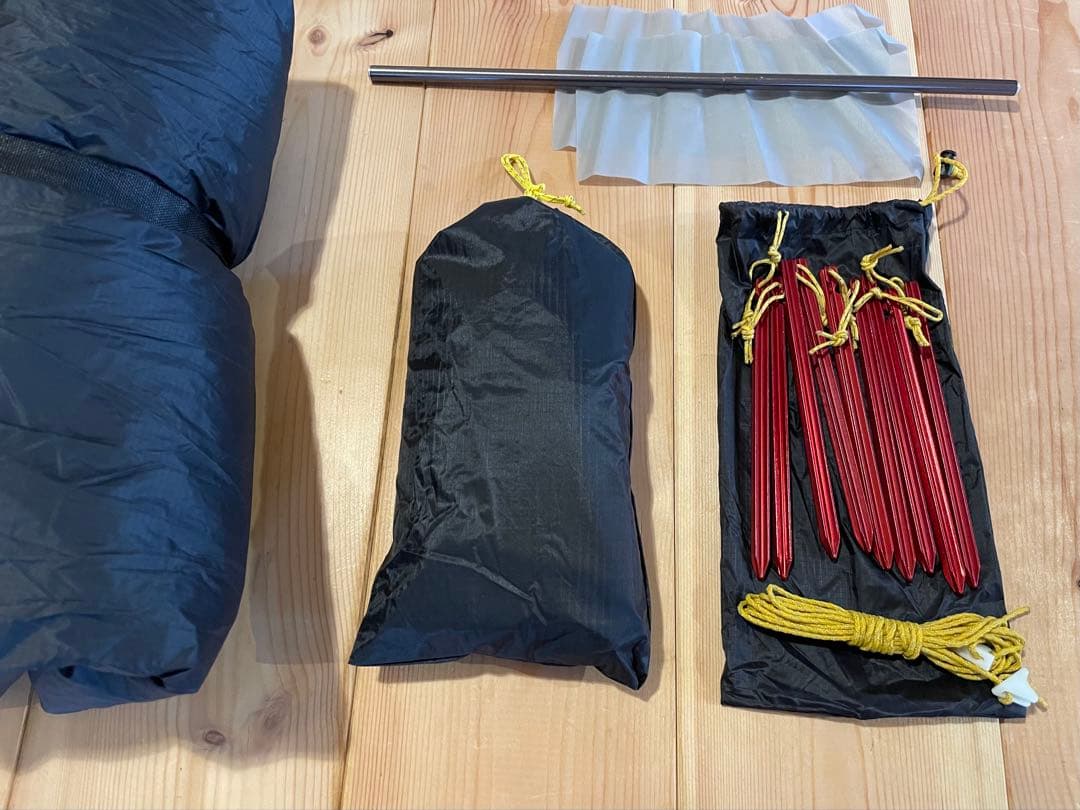 未使用 3F UL GEAR ソロ 超軽量 登山 テント グランドシート