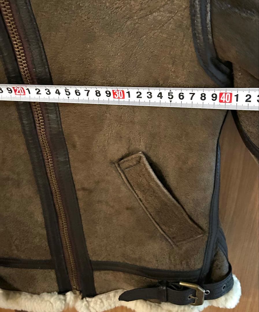 h*i様 極小サイズ/B-3 ジャケット リアルムートン/メンテ済み