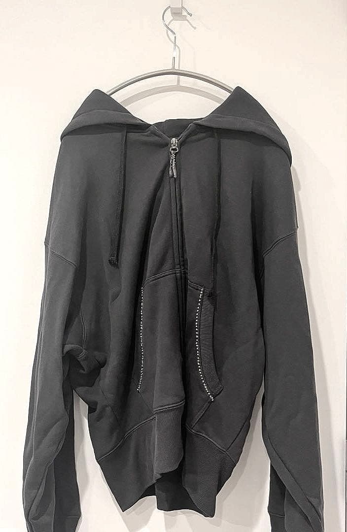 トップス SCULPTOR beaded saint hoozie zip-up