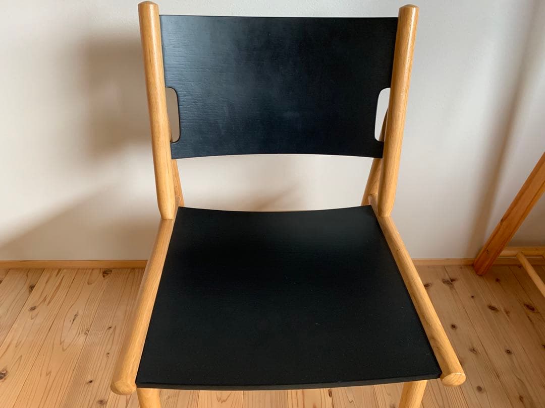 Shinohara.com 関家具 フィーカII 木製チェアオークブラック