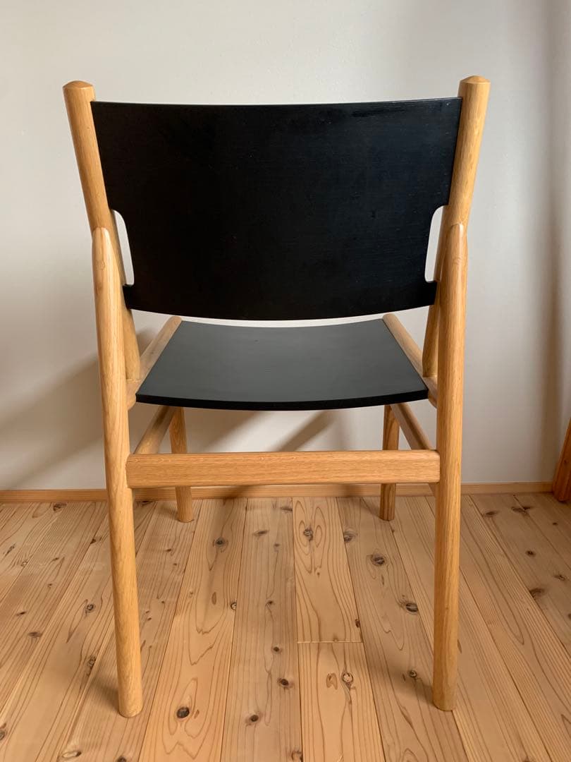 Shinohara.com 関家具 フィーカII 木製チェアオークブラック