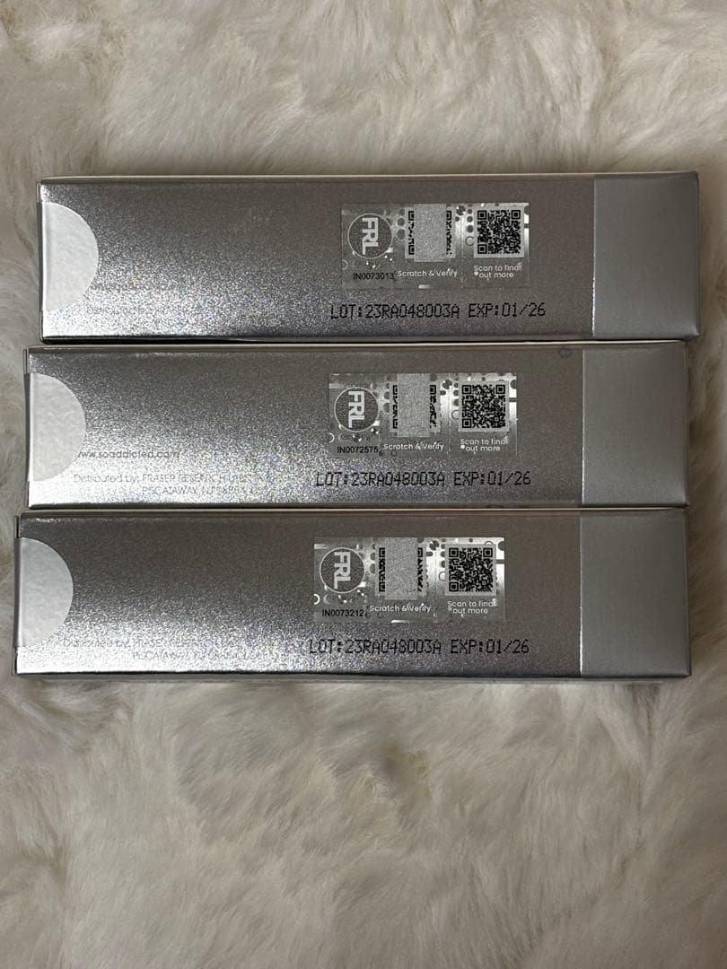 【新品・未開封】ラッシュアディクト美容液　3本セット