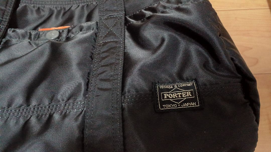 PORTER タンカー ダッフルバッグ　ミニボストンバッグ　ミニドラム　ブラック