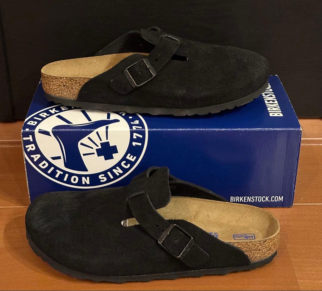 BIRKENSTOCK BOSTON / ビルケンシュトック ボストン 黒40