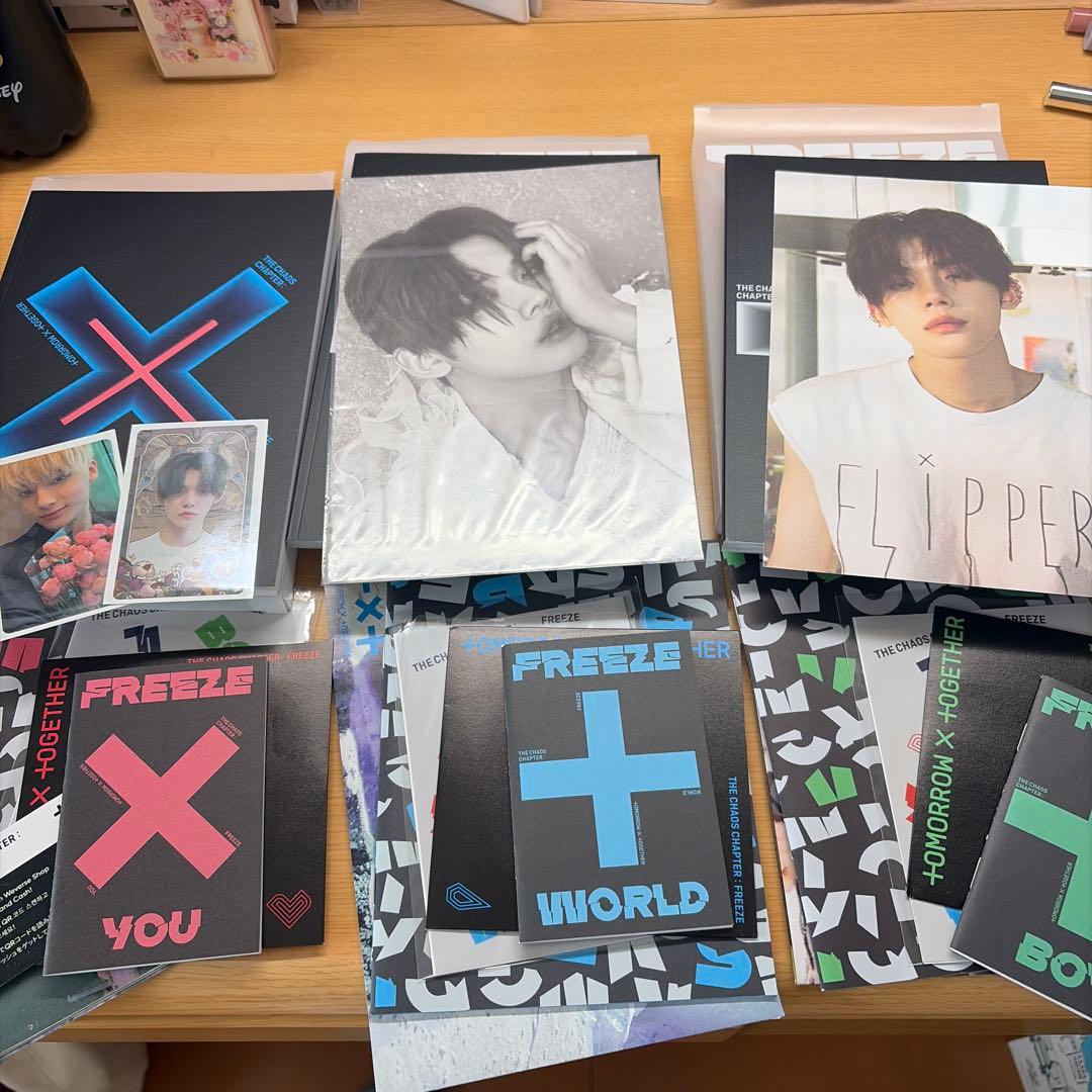 TXT アルバム まとめ売りヨンジュン トレカ ヒュニンカイ テヒョン