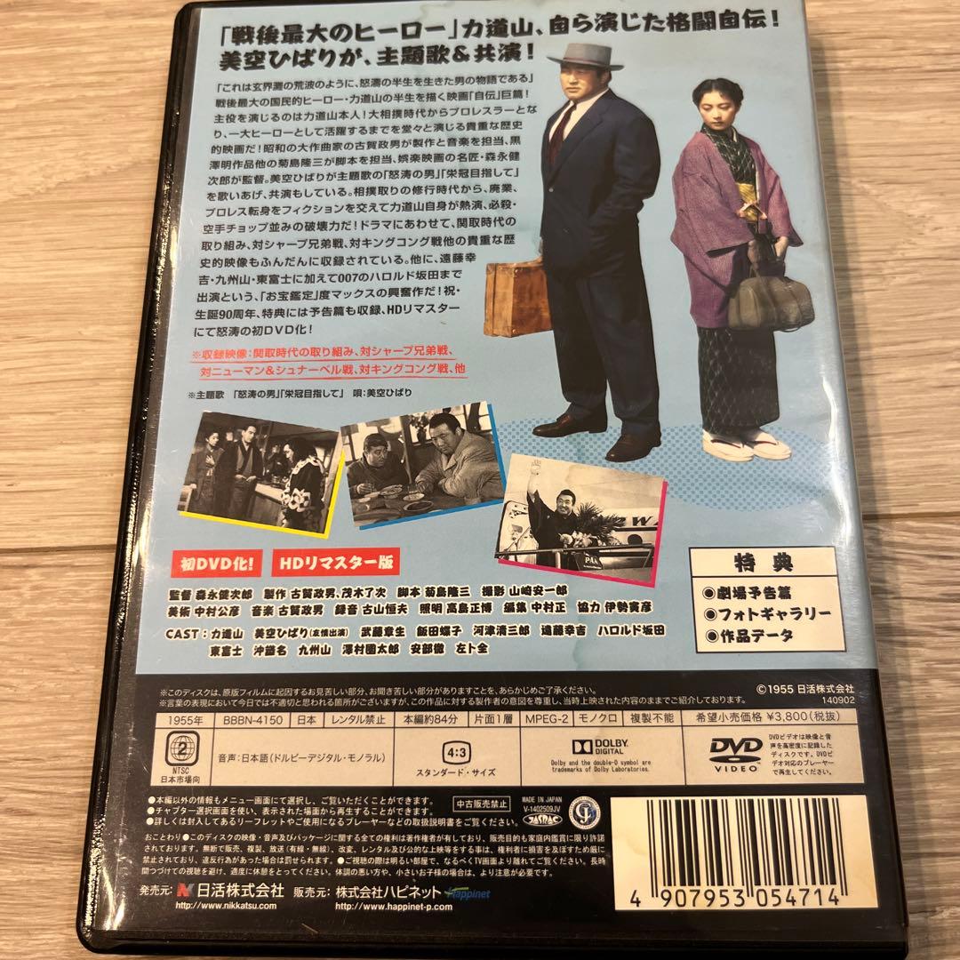怒涛の男 力道山物語('55日活)
