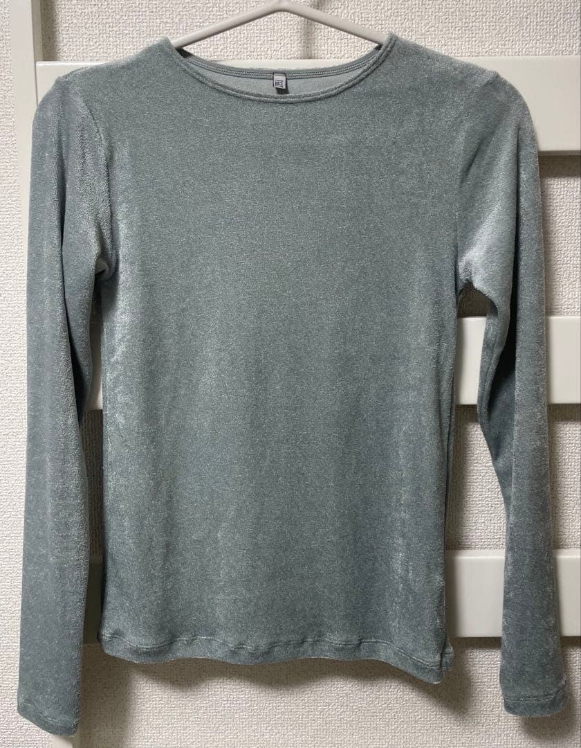 トップス BASERANGE velour Long Sleeves Pullover