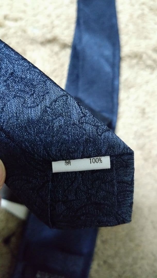 【新品】ムッシュニコル ペイズリー柄ネクタイ