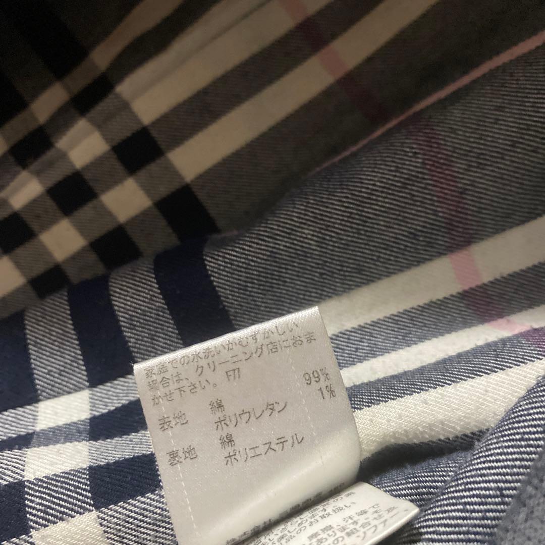 バーバリーブルーレーベル　デニムコート38