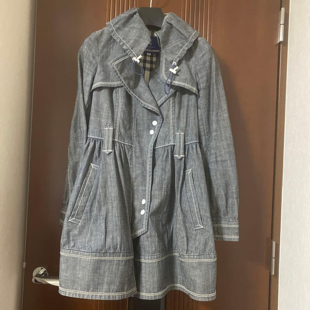 バーバリーブルーレーベル　デニムコート38