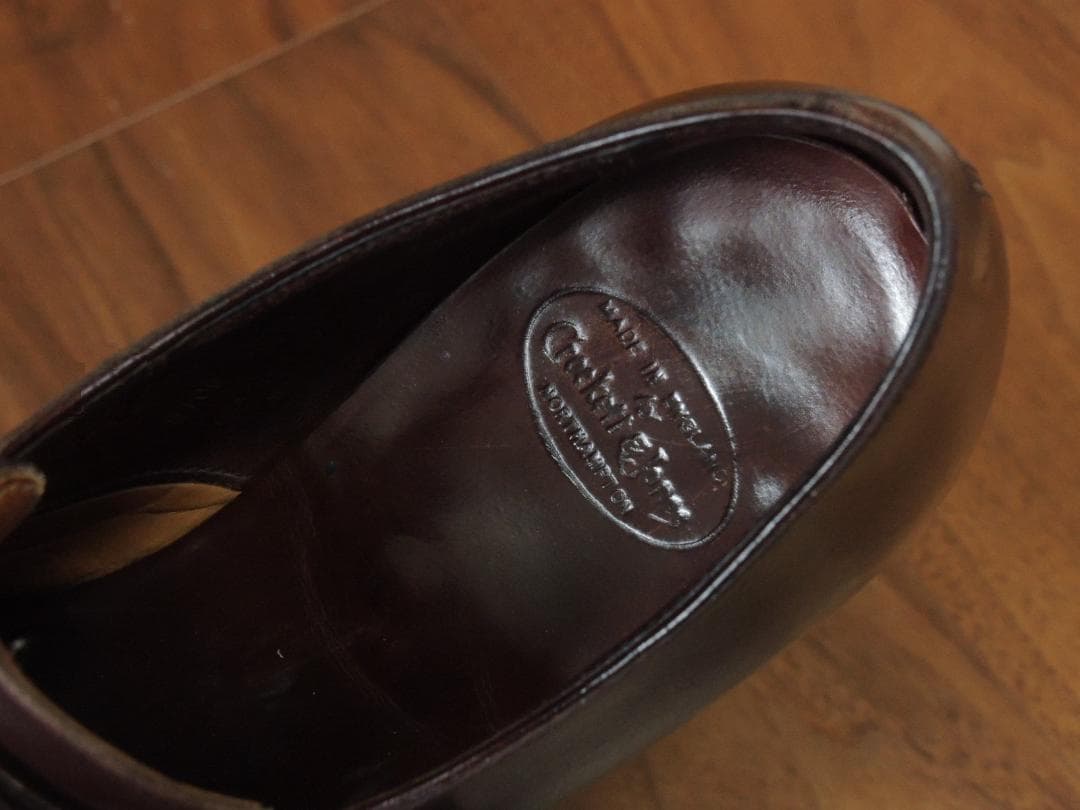 美品17万円　クロケットジョーンズ　最上位ハンドグレード　7.5　傑作Dモンク