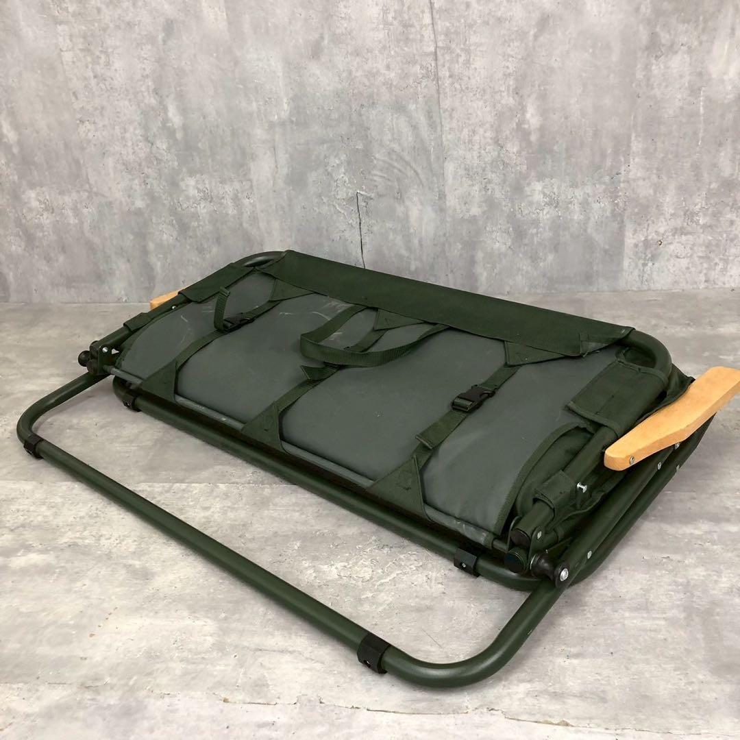 【室内外/車内にも！】DOD グッドラックソファ カーキ 折り畳み