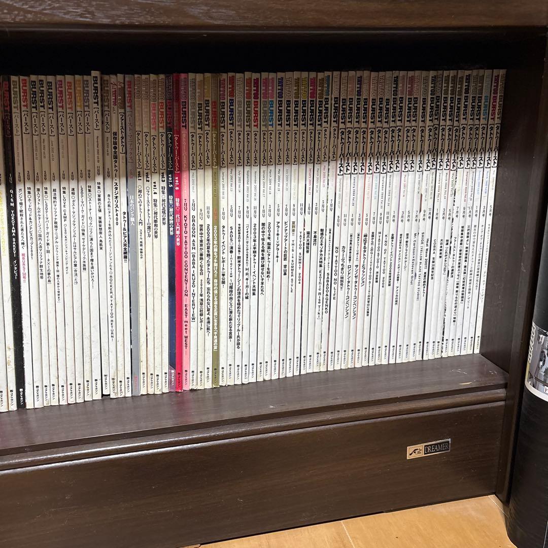 BURST　TATTOO BURST　CRUSH　CITY　RIDERS 刺青系