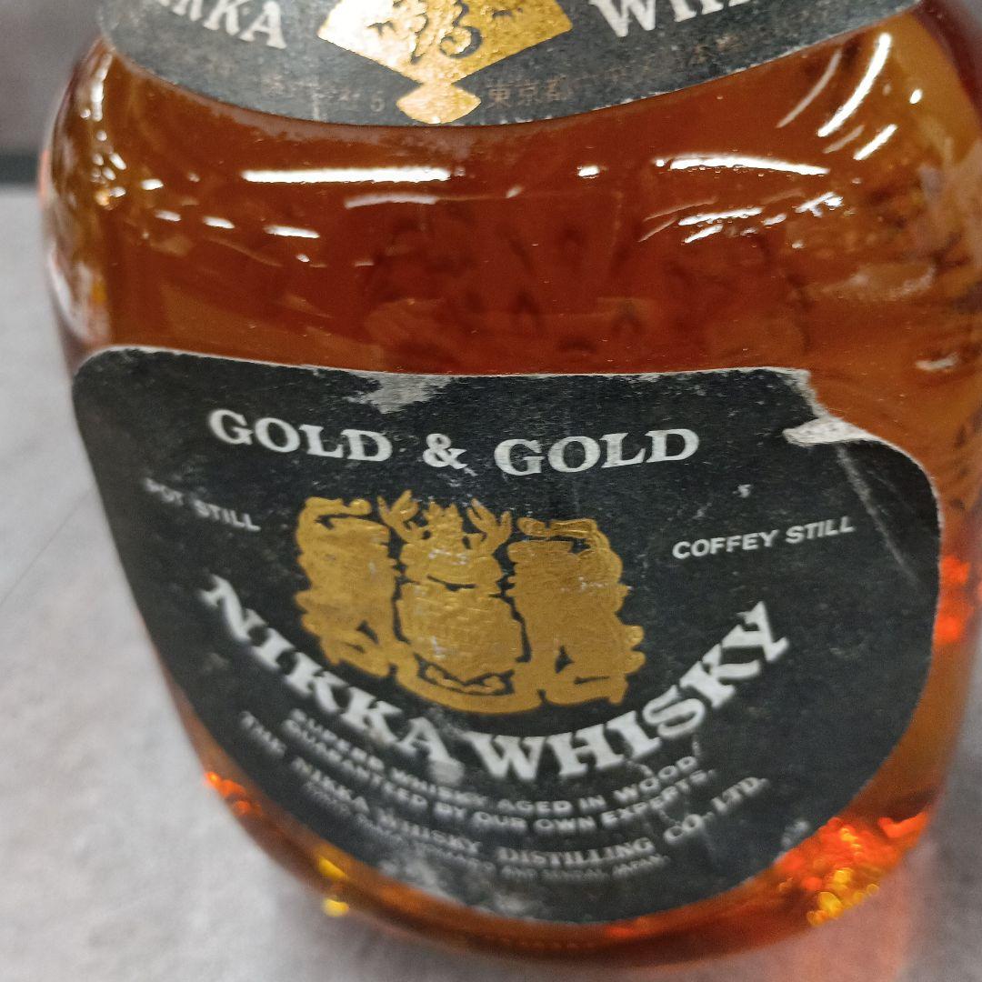 NIKKA WHISKY G&G Gold & Gold 2本セット　未開栓