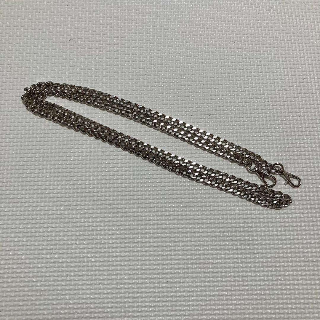 ・未使用　HEAD PORTER レザー三つ折り財布 チェーン　ピンク　箱付き