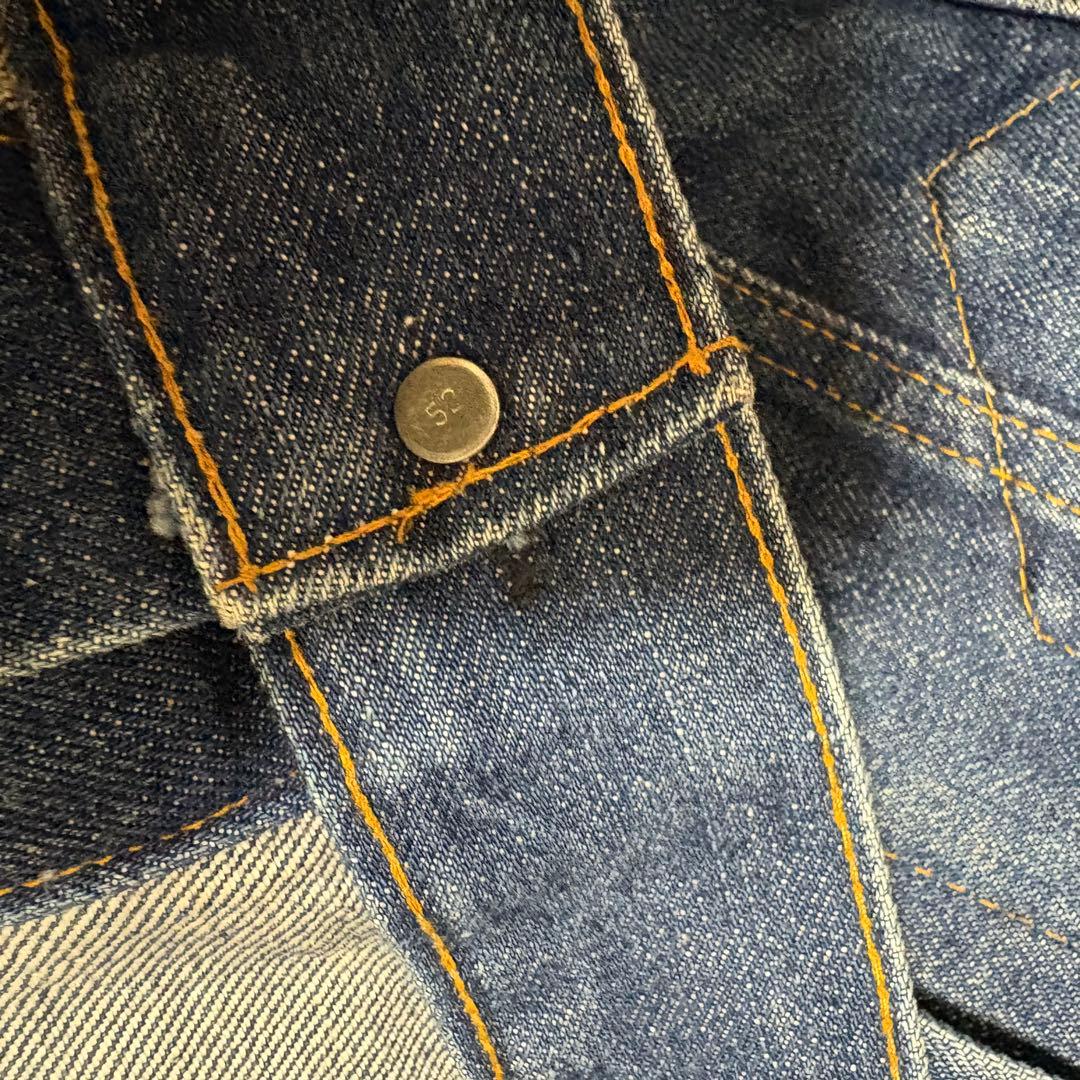 70s リーバイス　70505 0217 デニムジャケット　ケアタブ USA製