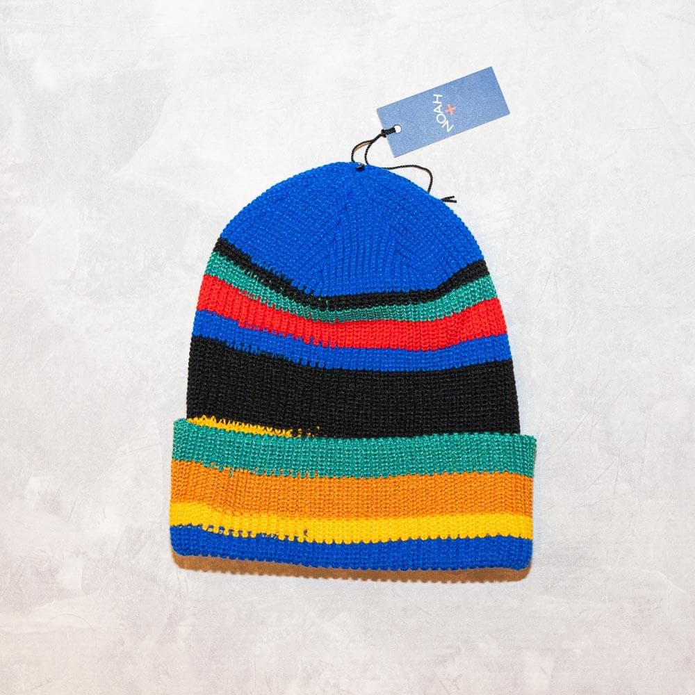 新品　NOAH ノア　ストライプビーニー