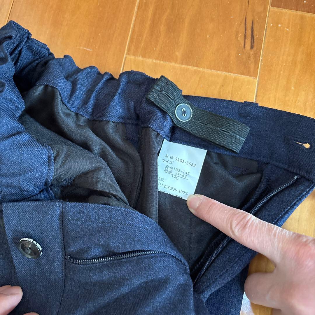 BEAMS DESIGN waltz子供用 スーツ ネイビー140cm