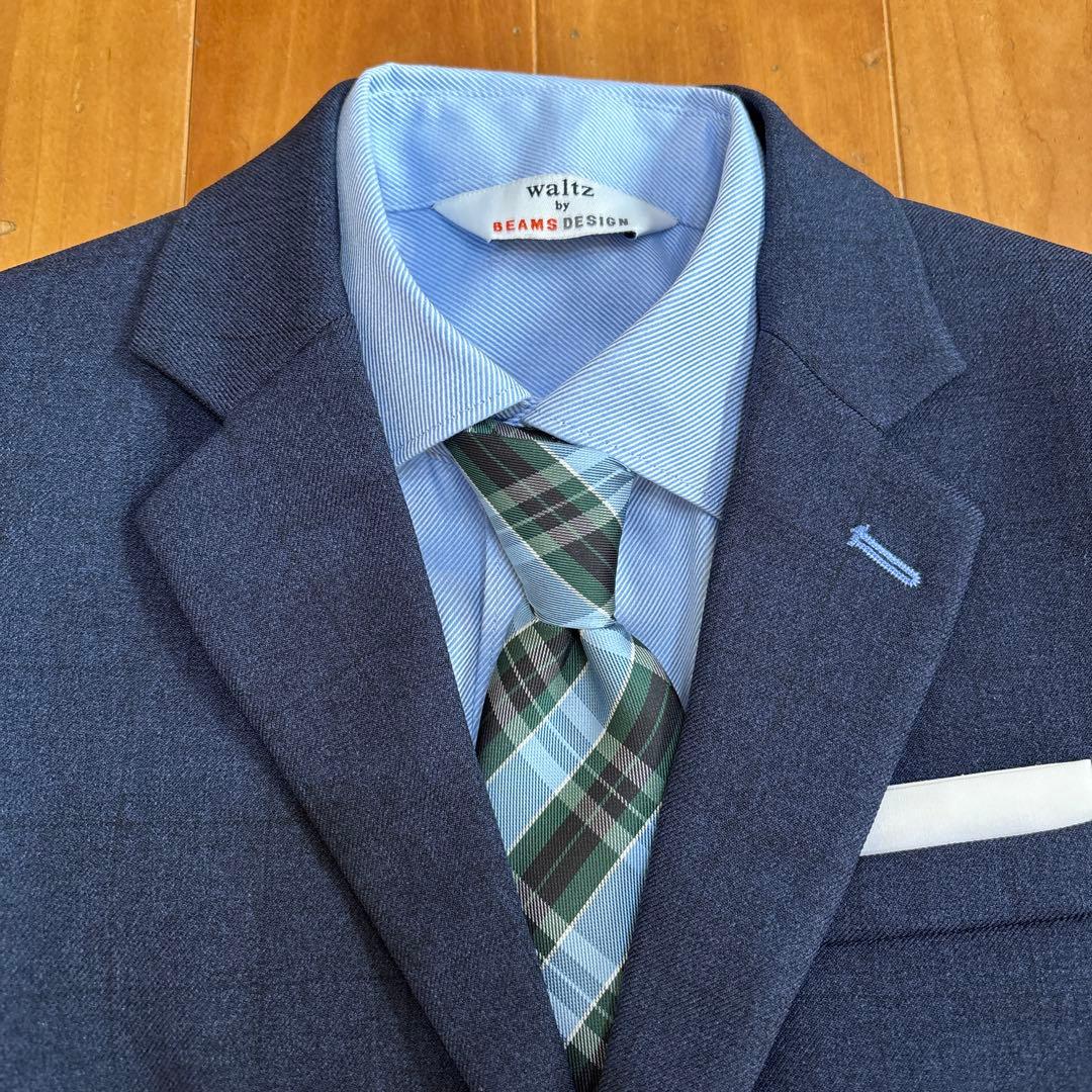 BEAMS DESIGN waltz子供用 スーツ ネイビー140cm