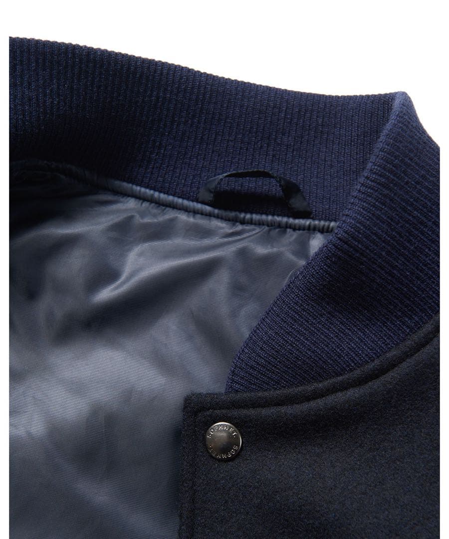 sophnet LEATHER SLEEVE VARSITY JACKET 新品