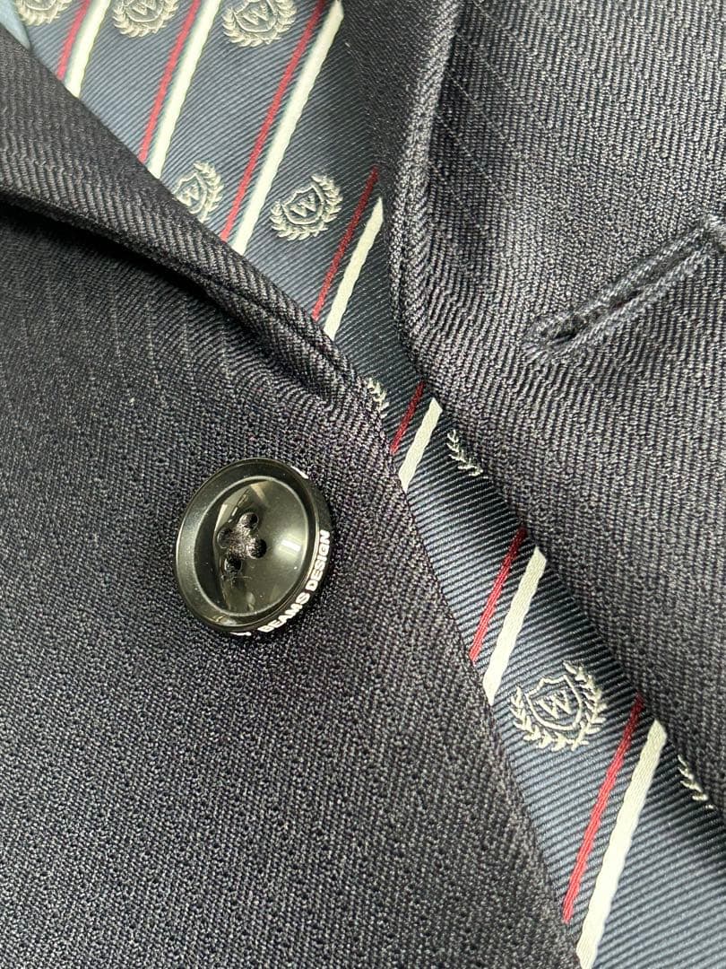 未使用ウォルツバイビームス デザイン BEAMS150ネイビースーツ男の子 無地