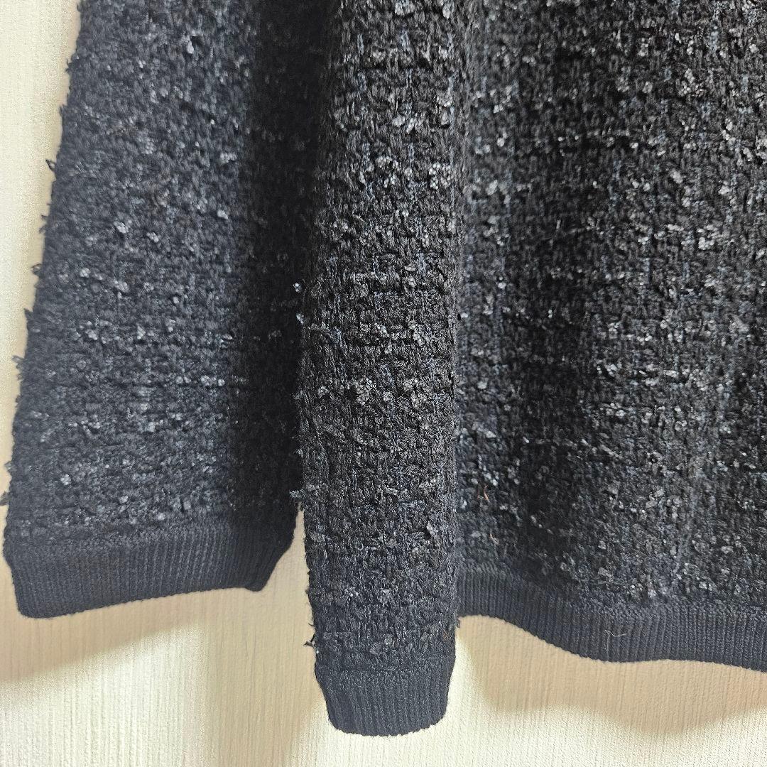新品　ジャーナルスタンダードレリューム TWEEDYニットジャケット　黒