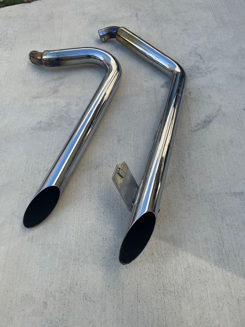 ハーレーマフラー　ソフテイル エボ　FLSTF