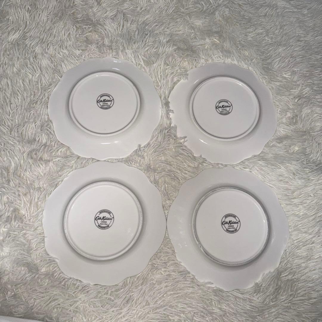 Cath Kidston クリスマス皿 - 4枚セット