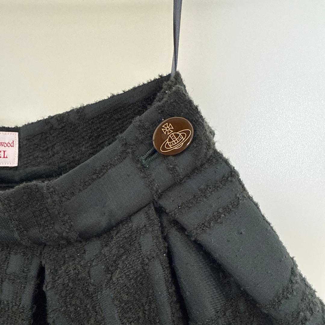 ヴィヴィアンウエストウッドレッドレーベル　チェック　ミニスカート　キュロット　M