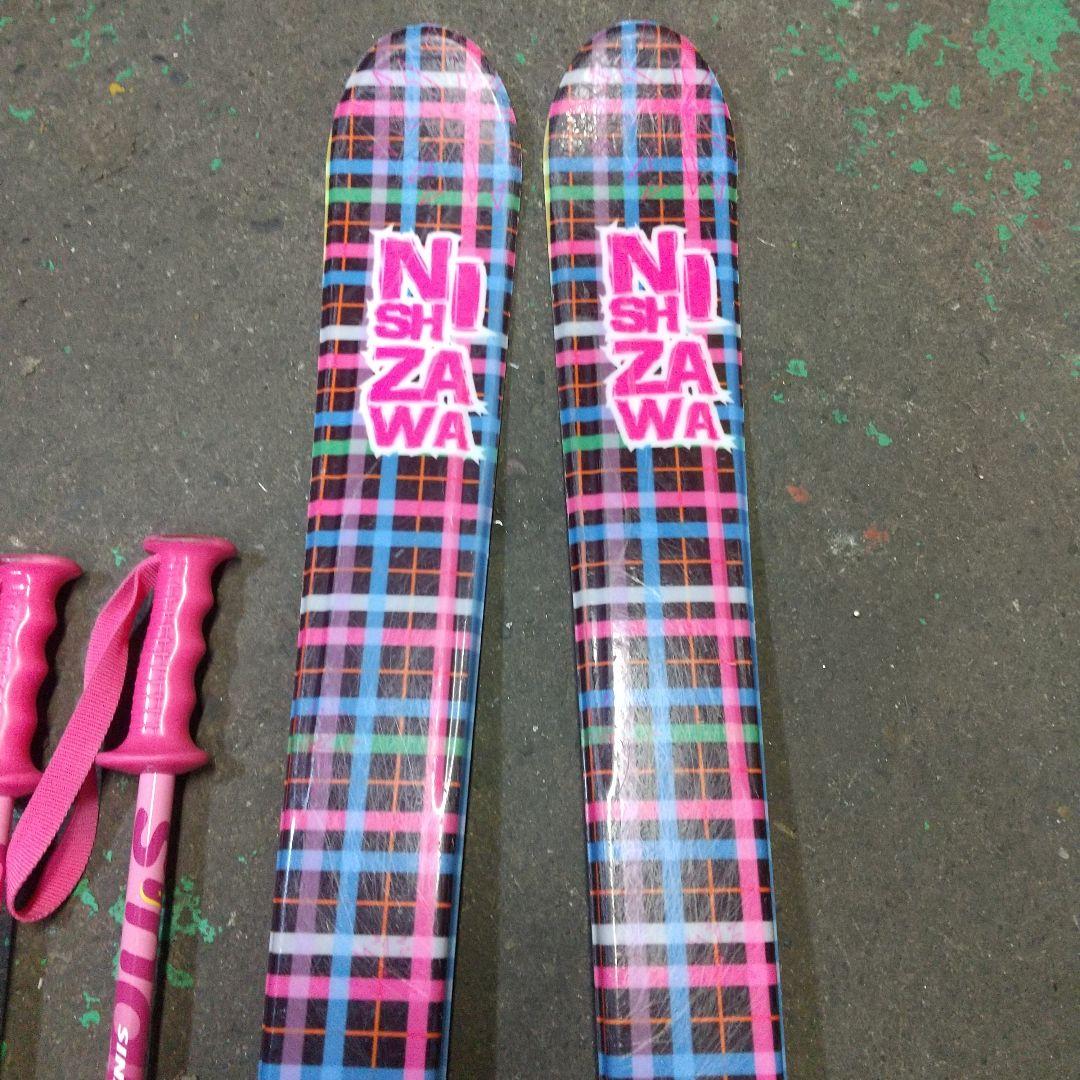 ジュニアスキーセット スキー130cm ブーツ23cm