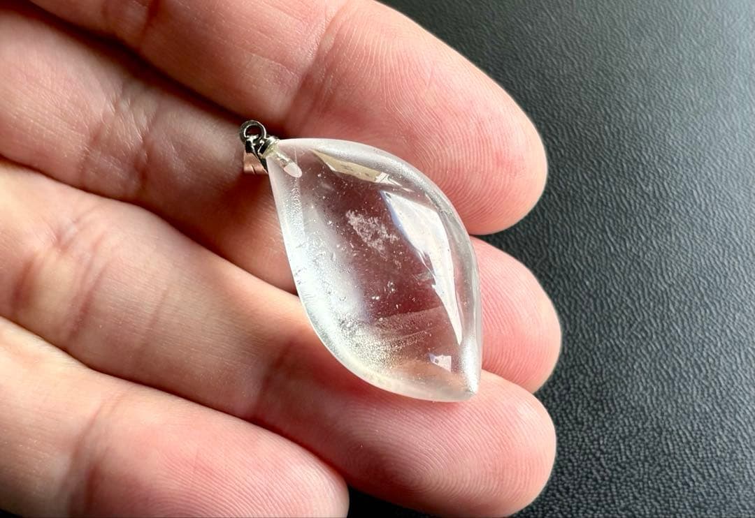 究極品質　ヒマラヤ幻の聖山　オールドカイラス水晶のペンダントトップ　8g