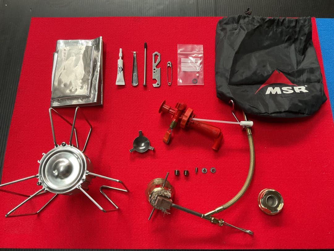 MSR現行型ドラゴンフライ動作良好美品サイレンサー付メンテナンス済付属品多数付き