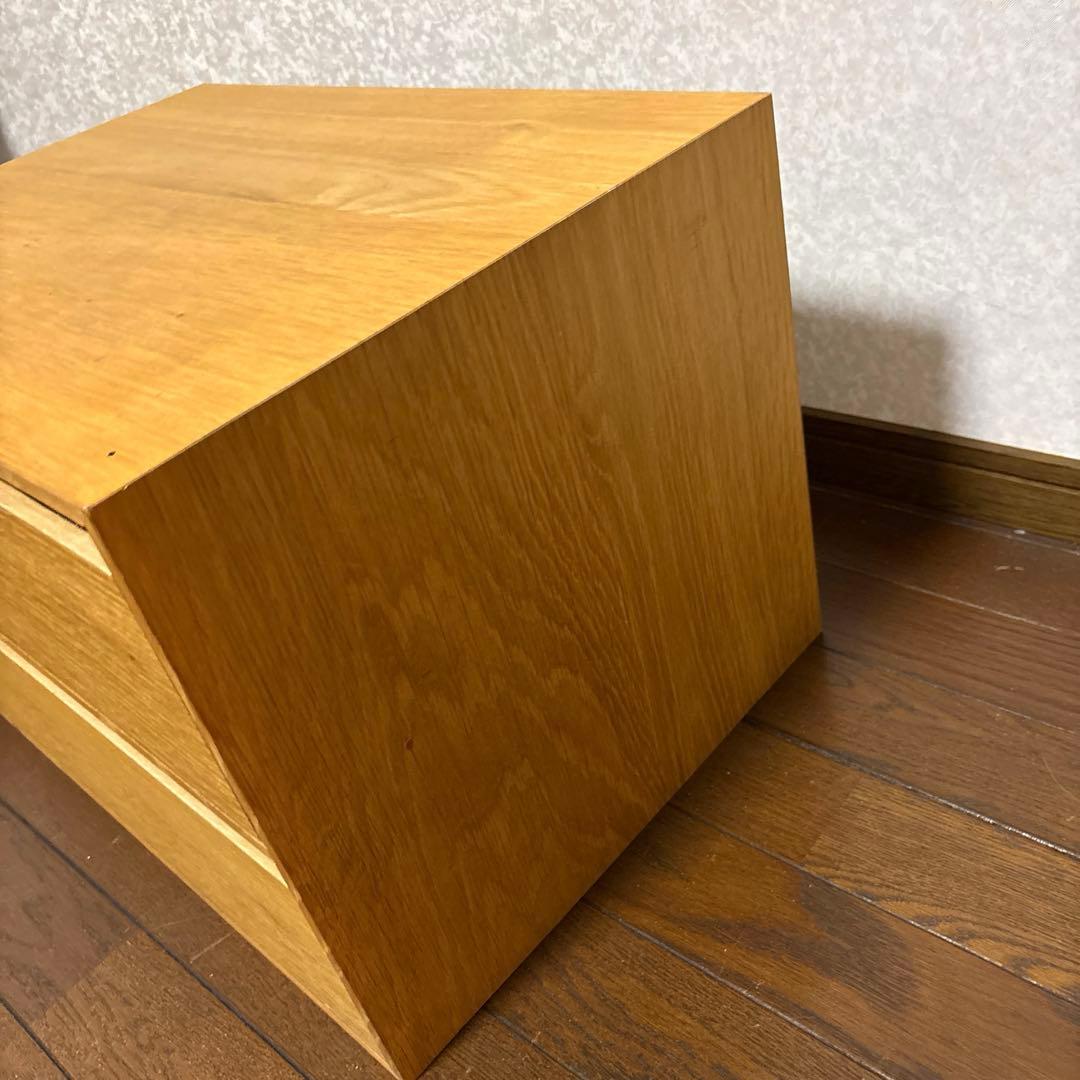 【美品】無印良品 木製収納ケース ステンレスユニットシェルフ用 廃盤品