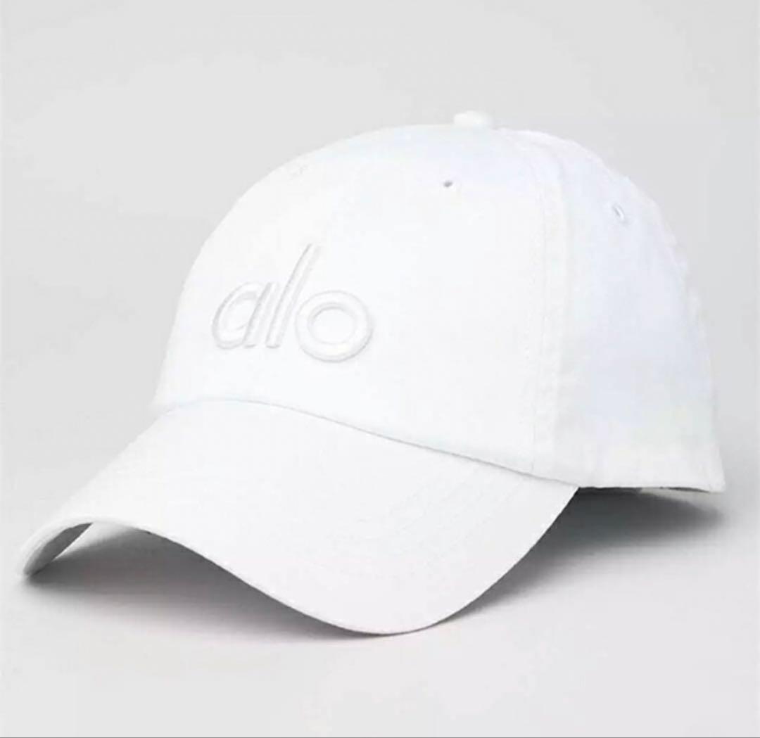 alo yoga アローヨガ　キャップ　白　新品