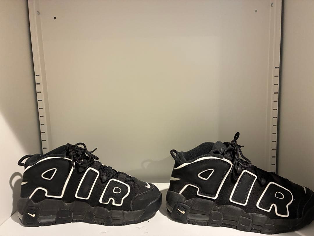NIKE AIR MORE UPTEMPO ブラック　25cm