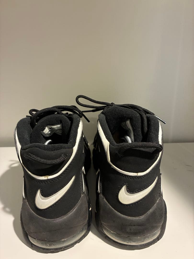 NIKE AIR MORE UPTEMPO ブラック　25cm