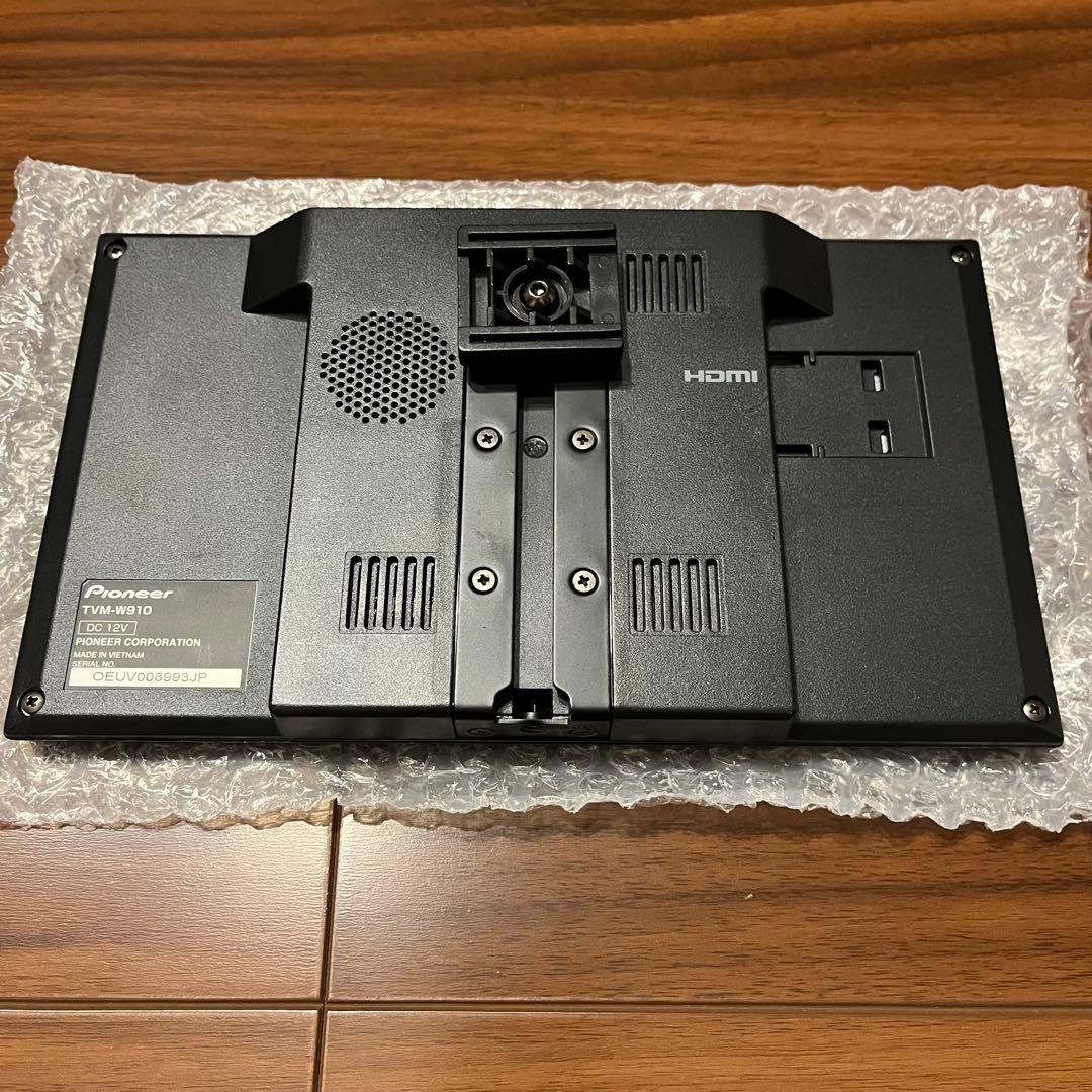 Pioneer carrozzeria TVM-W910モニター