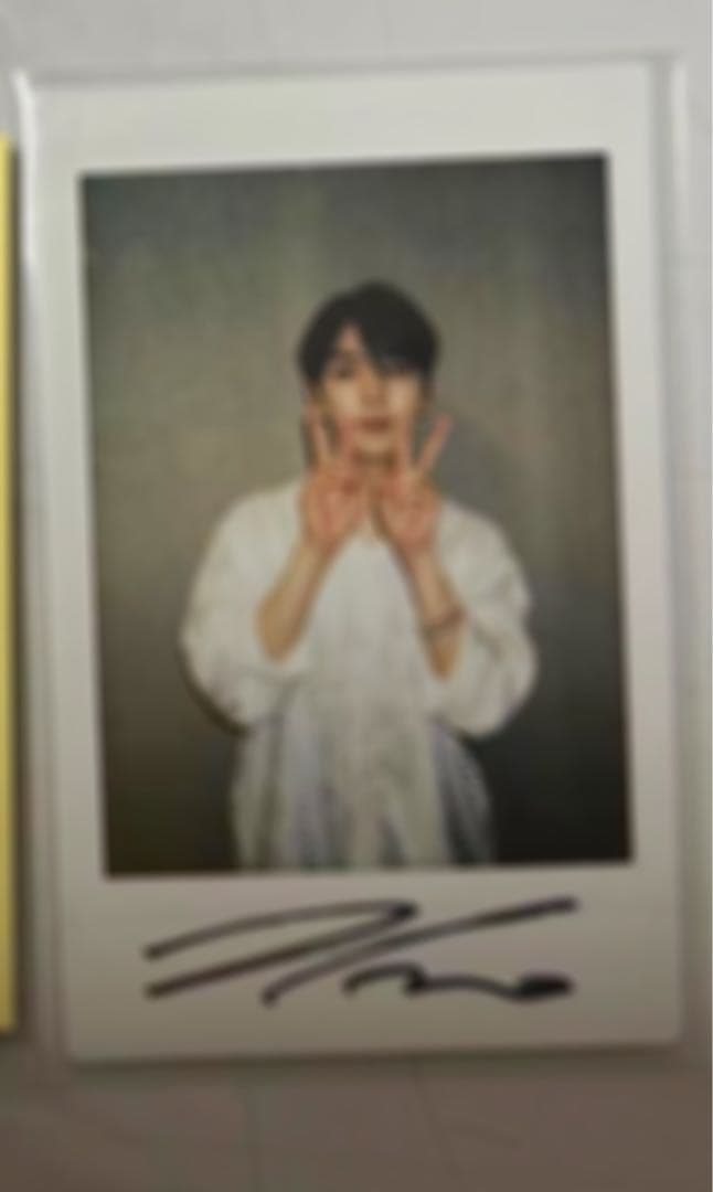 ペンタゴン　pentagon キノ　サイン付きチェキ