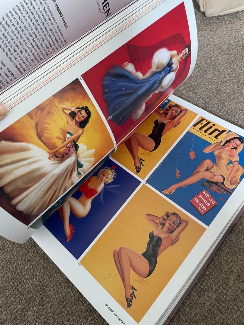 グレートアメリカンピンナップ　画集　TASCHEN