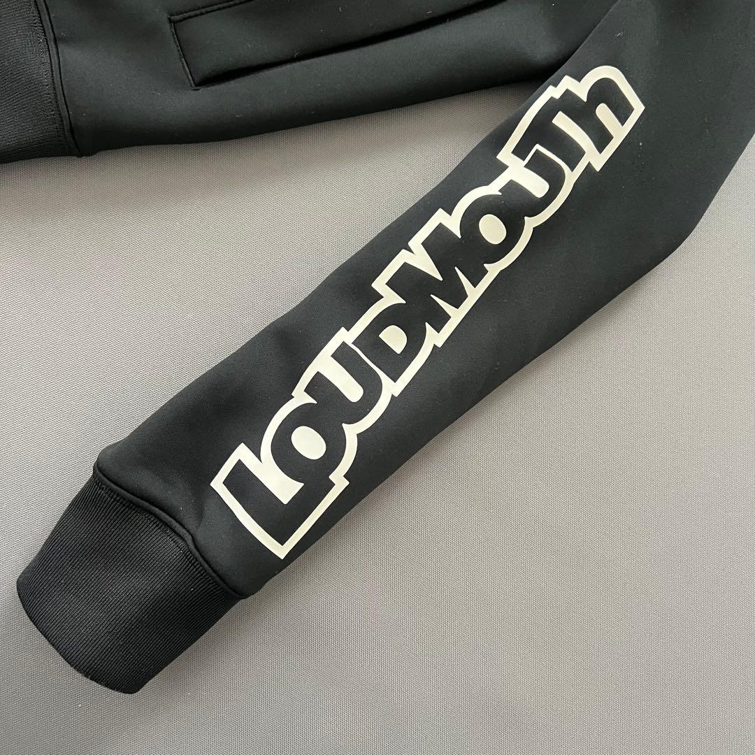 LOUDMLOUTH ラウドマウス　セットアップ　ダンボールニット　メンズ　黒