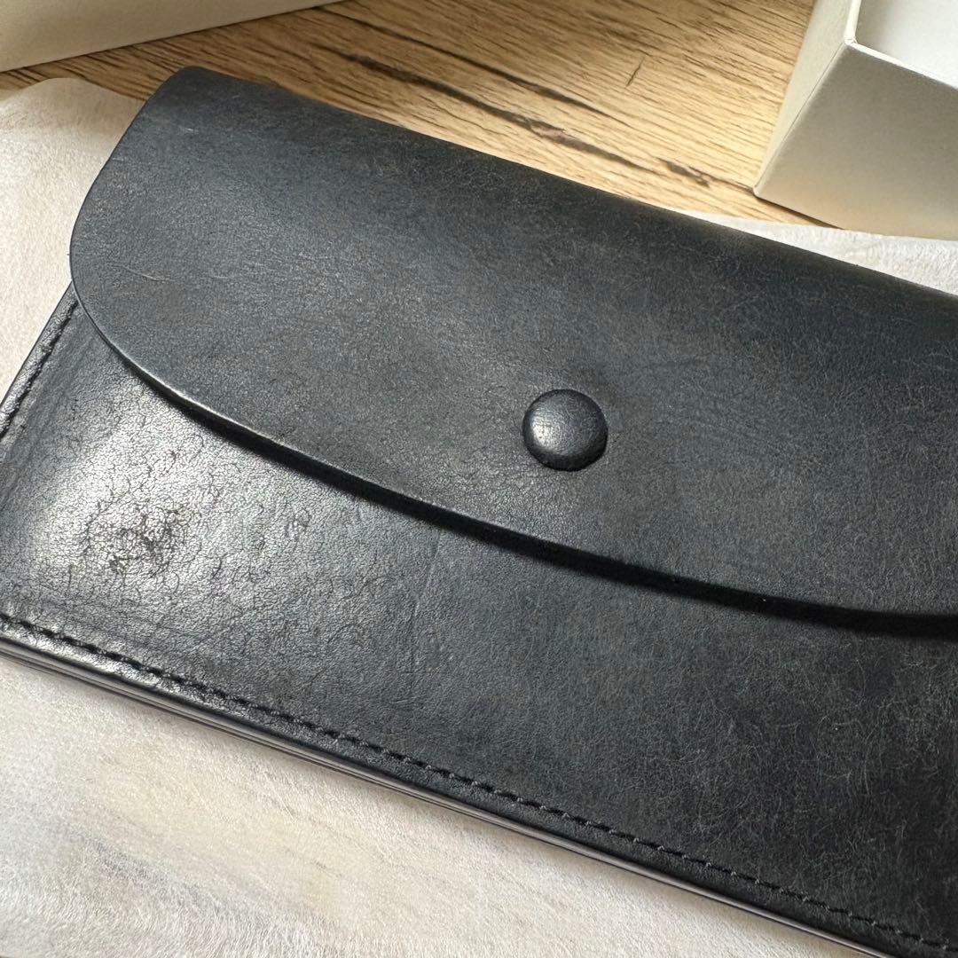 SLOW&CO 二つ折り財布　ブラック