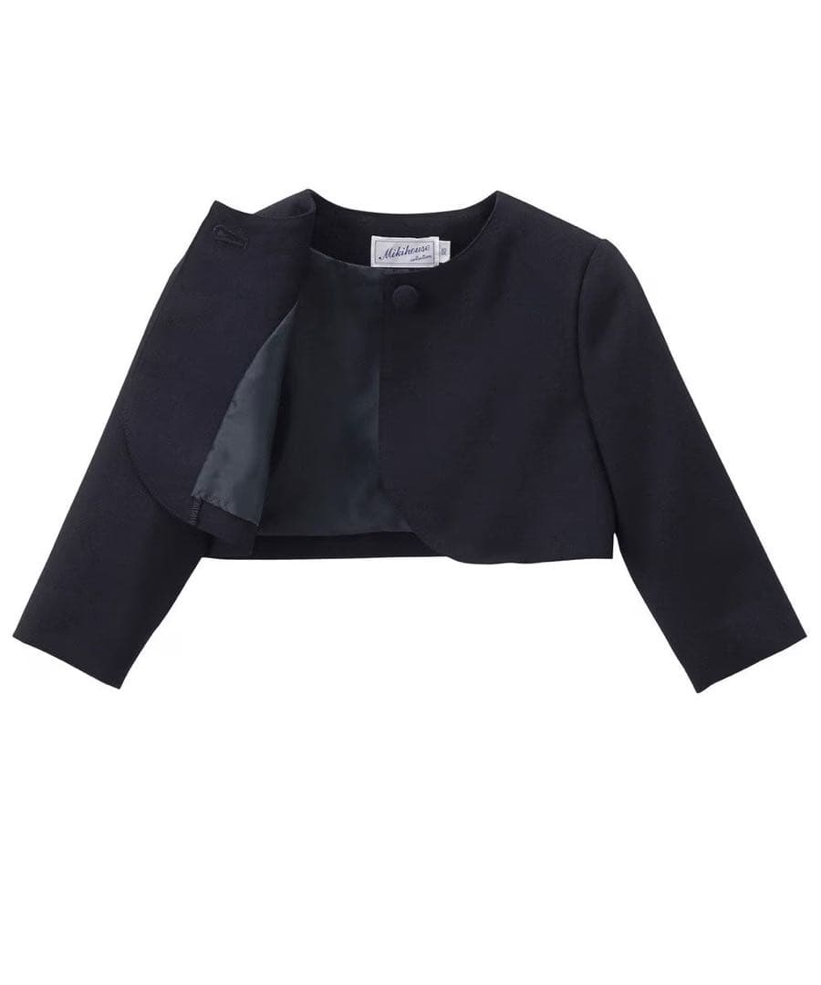 美品 ミキハウス　フォーマル　お受験　110 アンサンブル　ウール